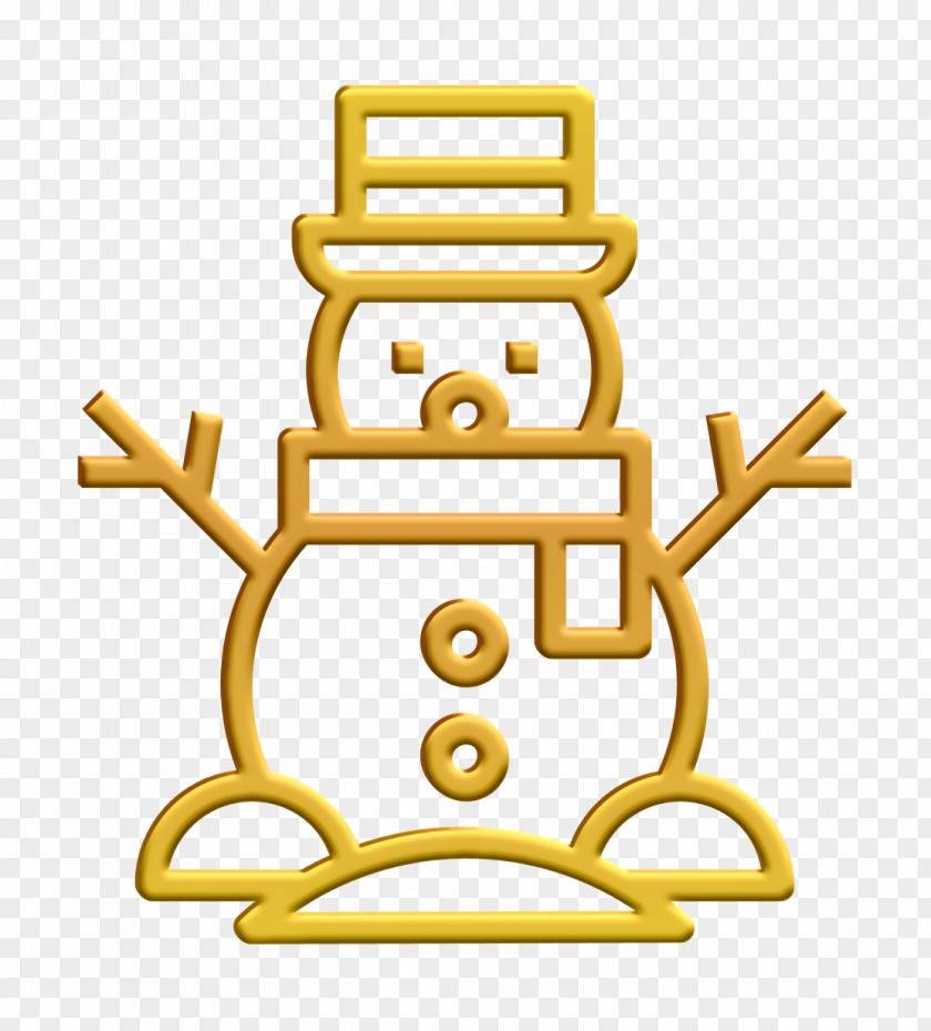 Snowman Icon Christmas PNG