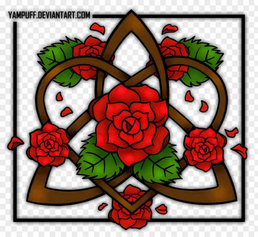 Celtic Art Rose Tattoo Celts Cross PNG
