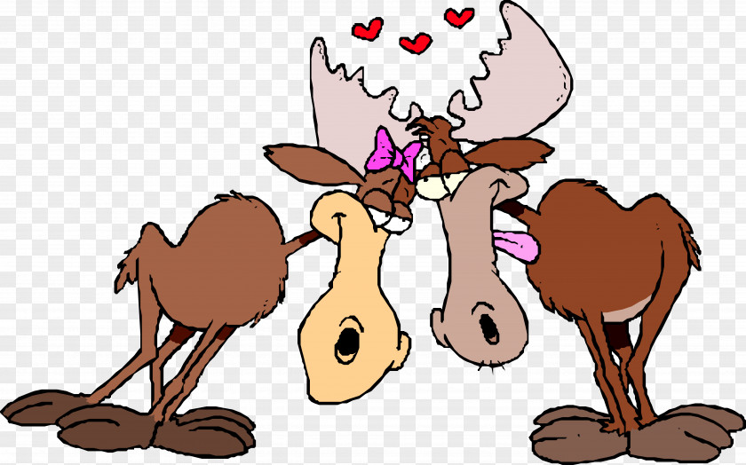 Clarabelle Cow Moose Drawing Deer Valentine's Day Clip Art PNG
