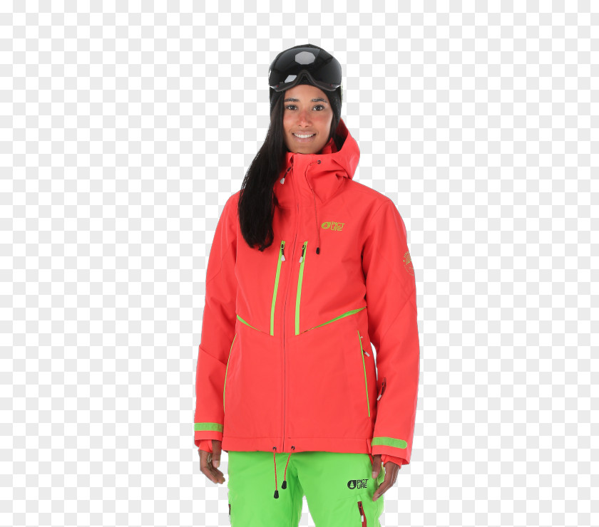 Neon Coral Clothes Hoodie Jacket Organic Clothing Cotton PNG