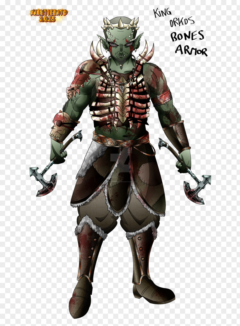 Orcs Costume Design Armour Mercenary Legendary Creature PNG