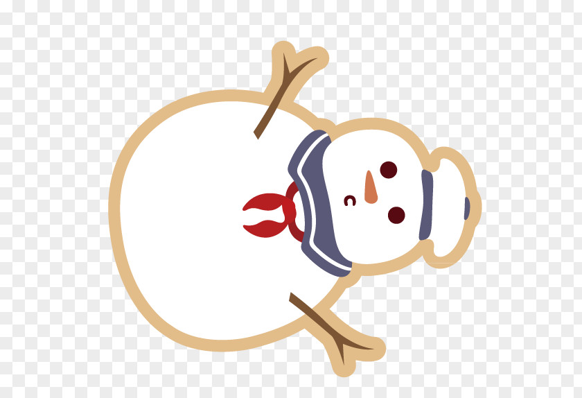 Vector Snowman Icon PNG