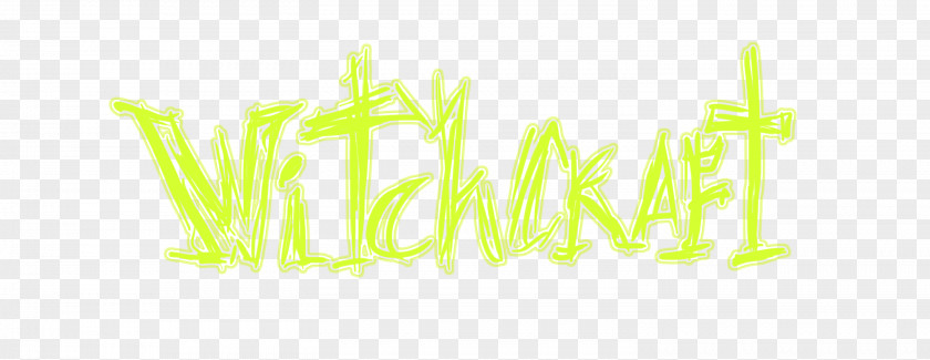 Comic Logo Yellow Green Font PNG