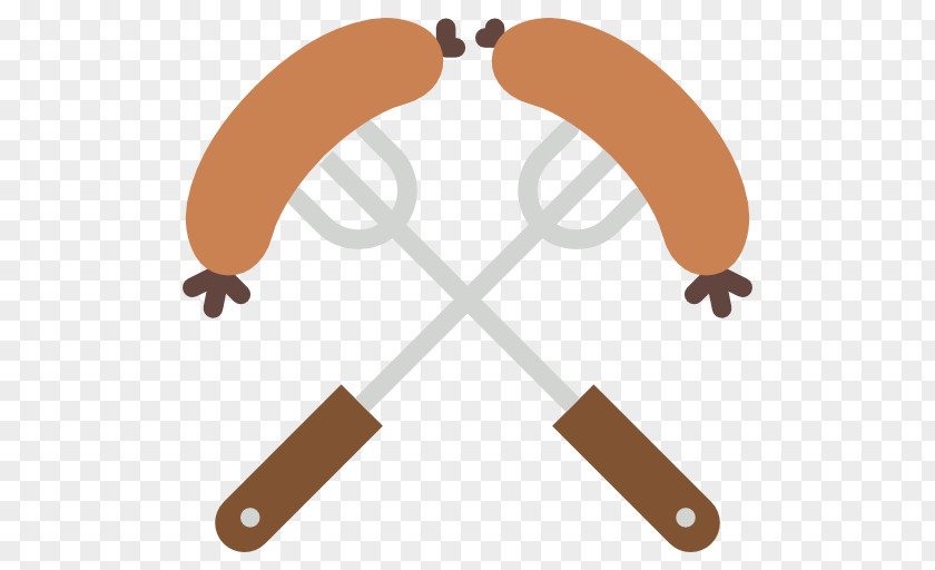 Ham Sausage Hot Dog Barbecue Icon PNG