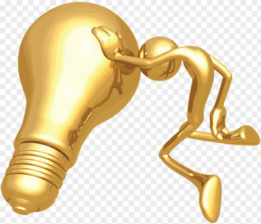 Knowledge Gold Clip Art PNG
