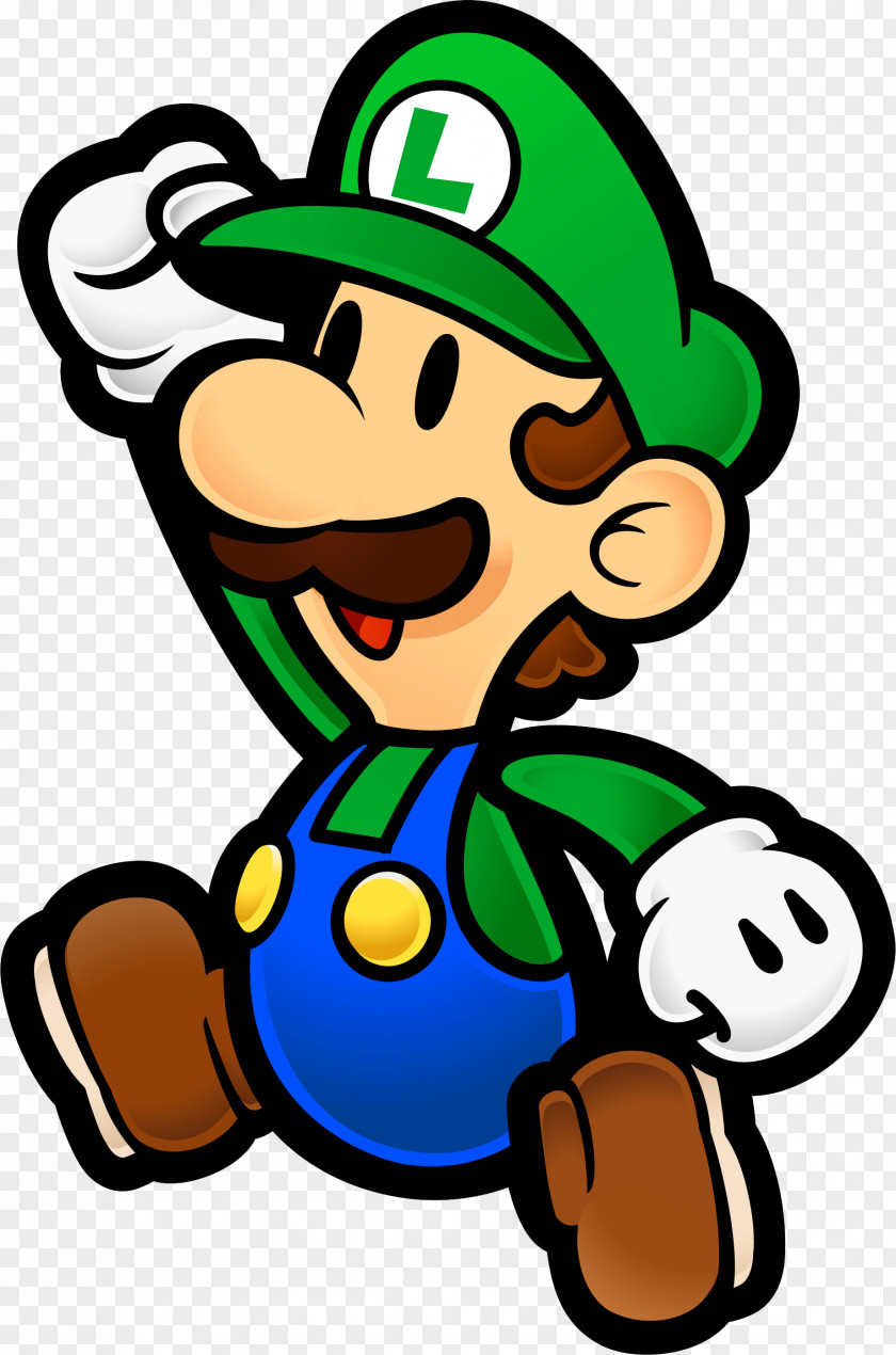 Luigi Super Paper Mario Bros. & Luigi: Jam Superstar Saga New Bros PNG