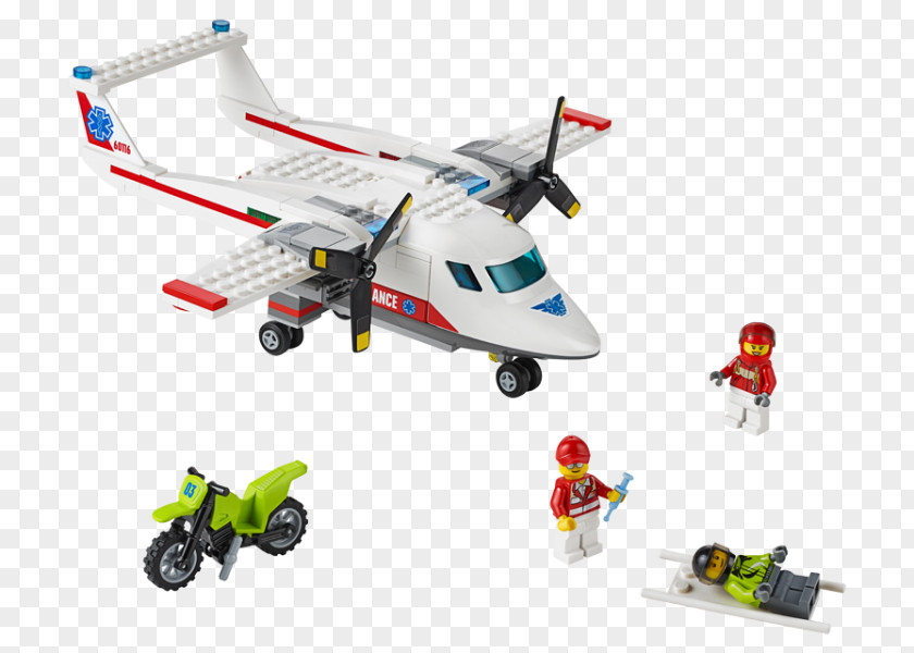 Airplane Lego City LEGO 60116 Ambulance Plane PNG