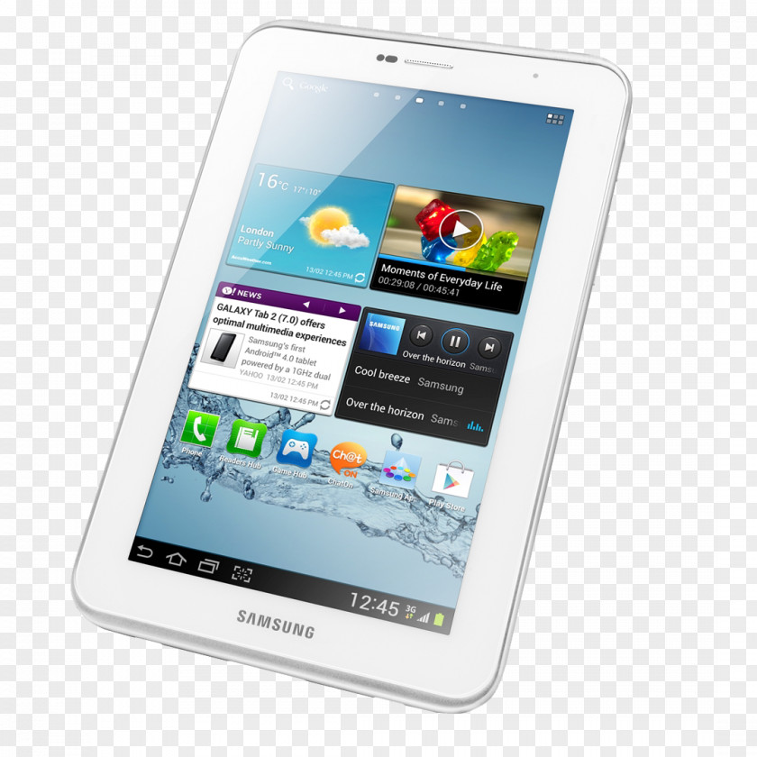 Android Samsung Galaxy Tab 2 10.1 Jelly Bean CyanogenMod PNG