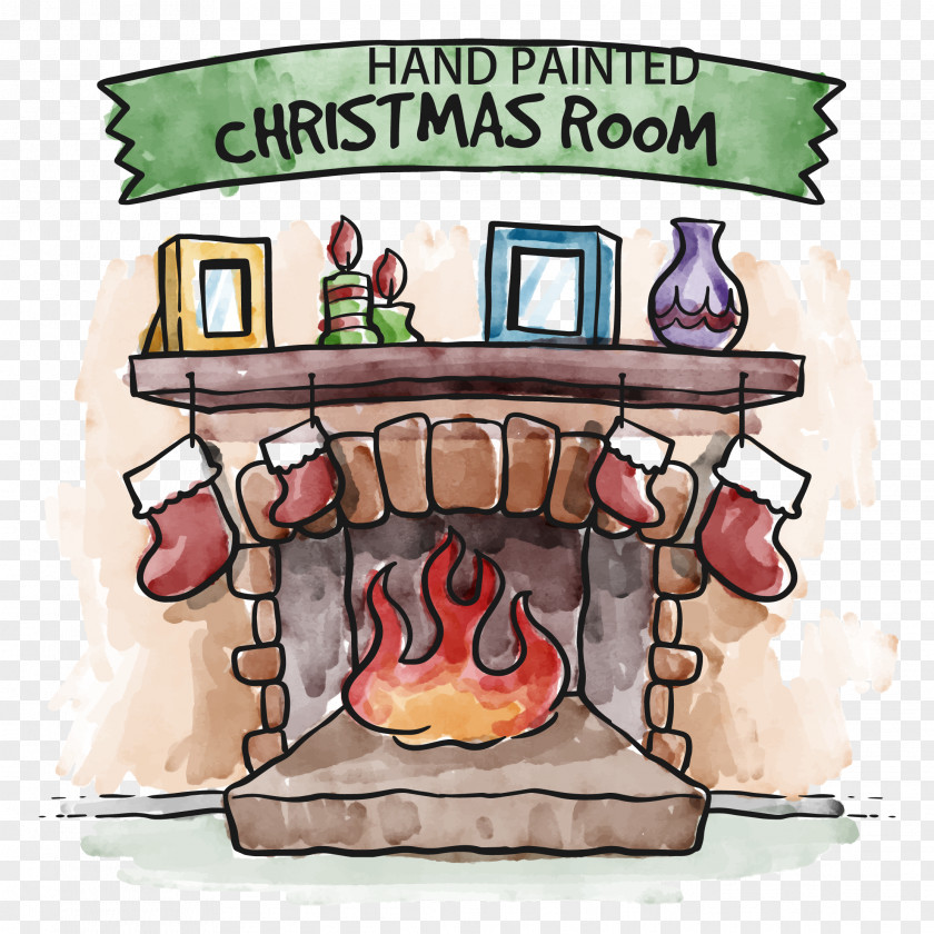 Christmas Stove Room PNG