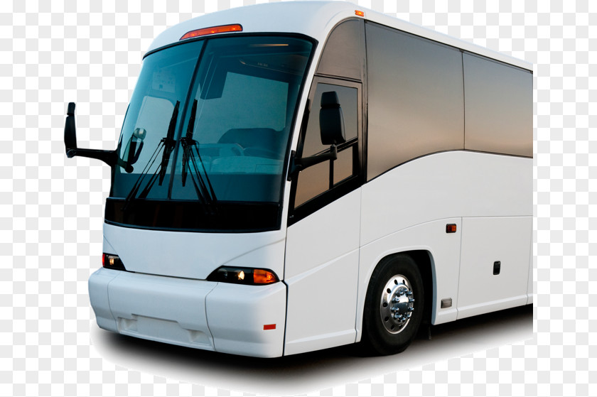Luxury Bus Car Rental Coach Limousine PNG