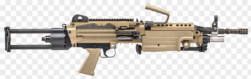 Weapon FN Herstal M249 Light Machine Gun 5.56×45mm NATO Semi-automatic Firearm PNG