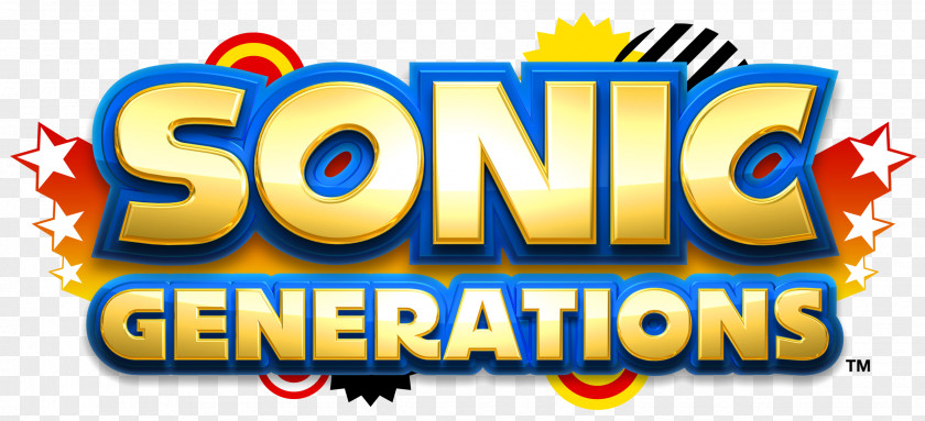 Sonic Logo Generations Adventure Unleashed The Hedgehog 2 3 PNG