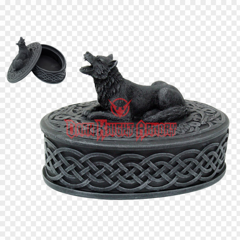 Werewolf Figurine Gray Wolf Statue Collectable PNG