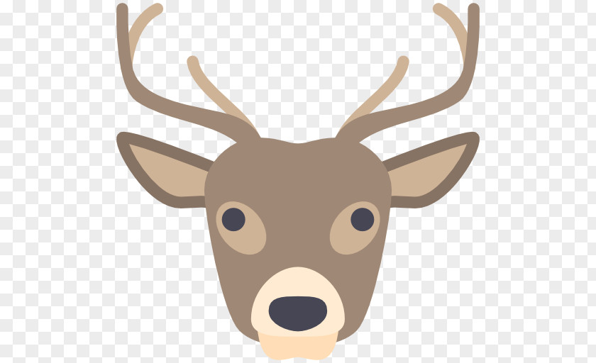 Deer Reindeer Icon PNG