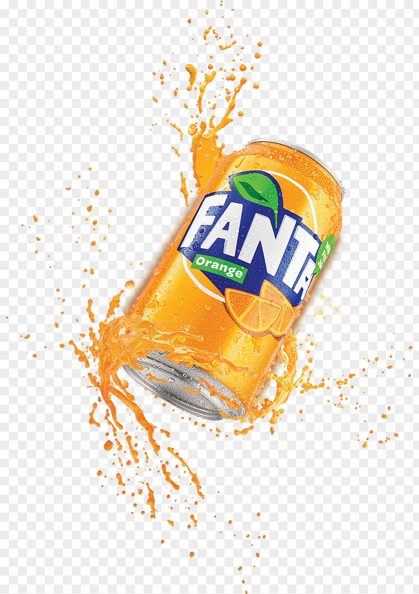 Fanta Fizzy Drinks Orange Drink Coca-Cola Juice PNG