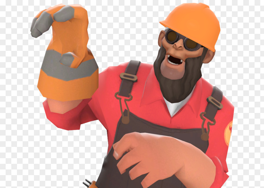 Monkey Team Fortress 2 Primate Ape Finger PNG