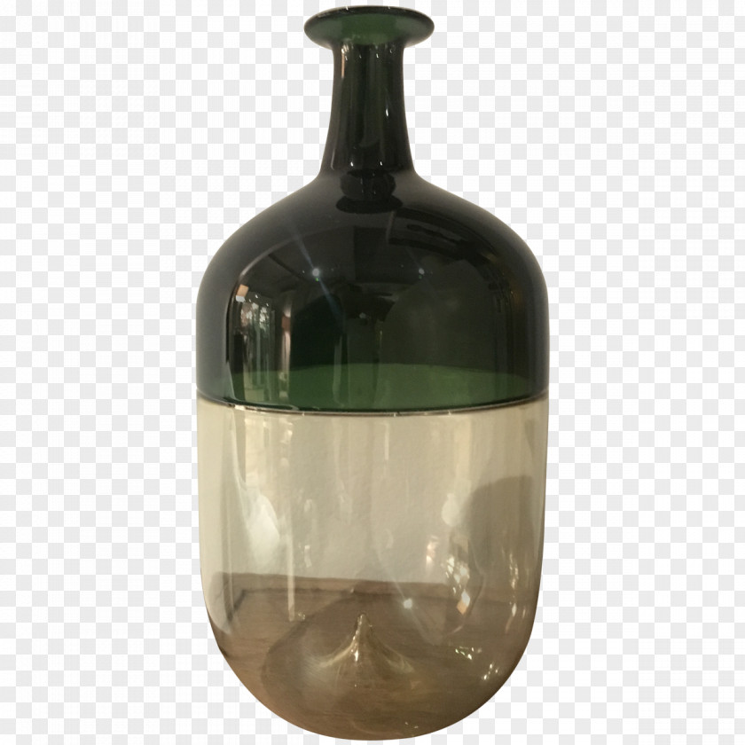 Murano Glass Bottle Venini Vase PNG