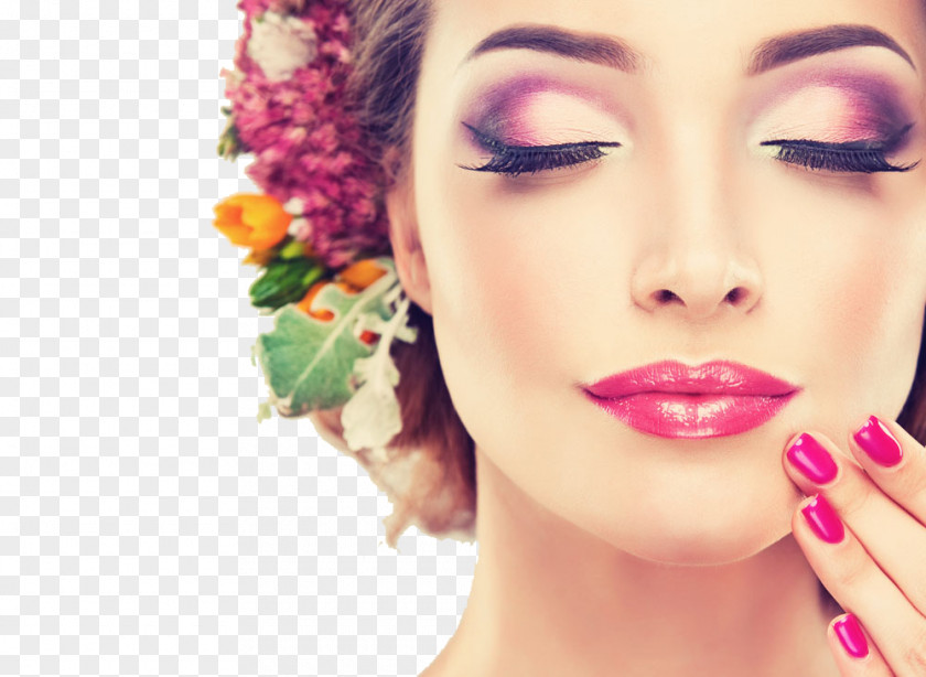 Petal Makeup Model Beauty Parlour Day Spa Aesthetics Hair Removal PNG