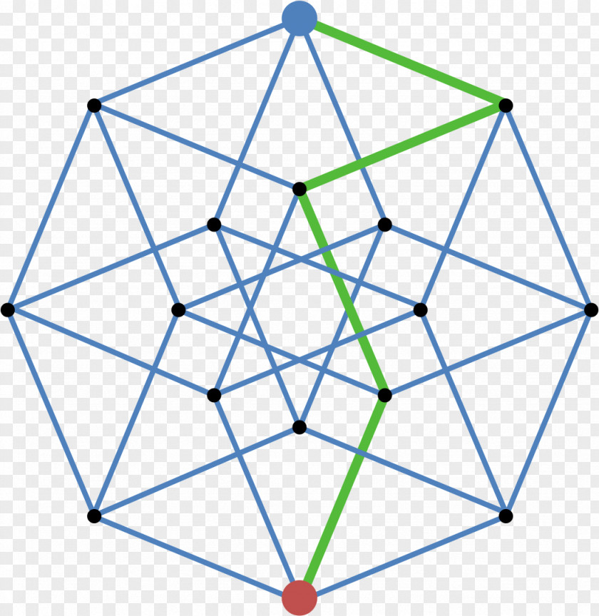 Cube Tesseract Hypercube Four-dimensional Space Geometry PNG