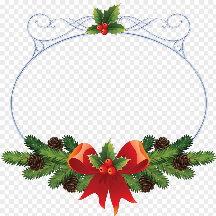 Santa Claus Christmas Ornament PNG