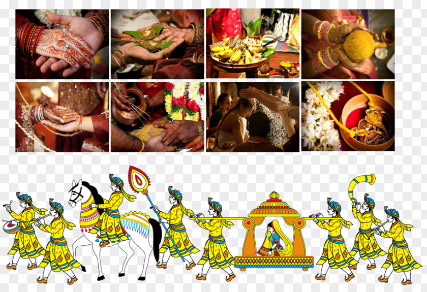 Wedding Banner Invitation Baraat Hindu Weddings In India Clip Art PNG