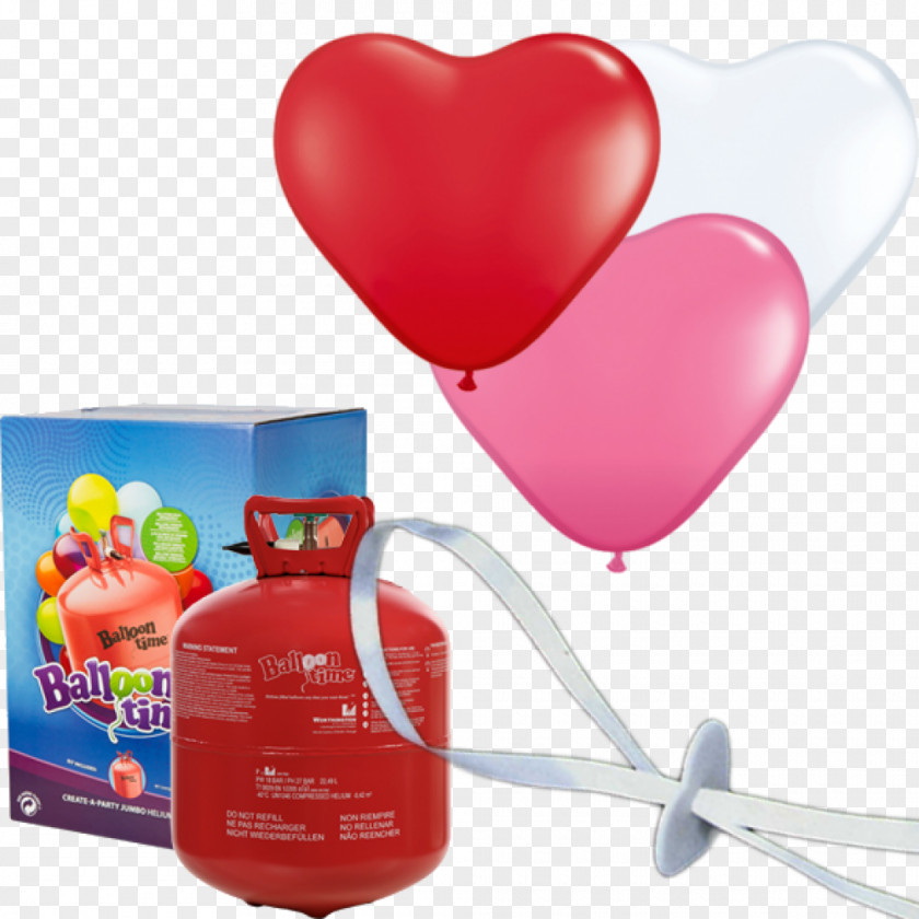 Balloon Toy Heart Helium Gas PNG