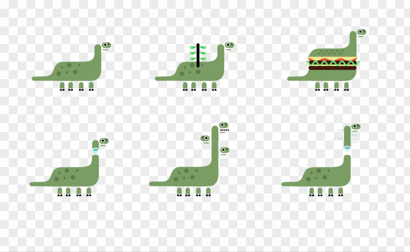 Creative Flat Design Dinosaur Creativity PNG