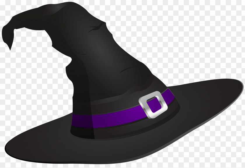 Witch Hat Transparent Clip Art Image PNG