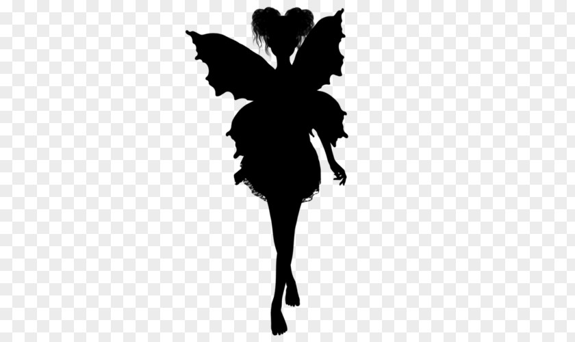 Fairy Silhouette Tinker Bell Stencil Jar PNG