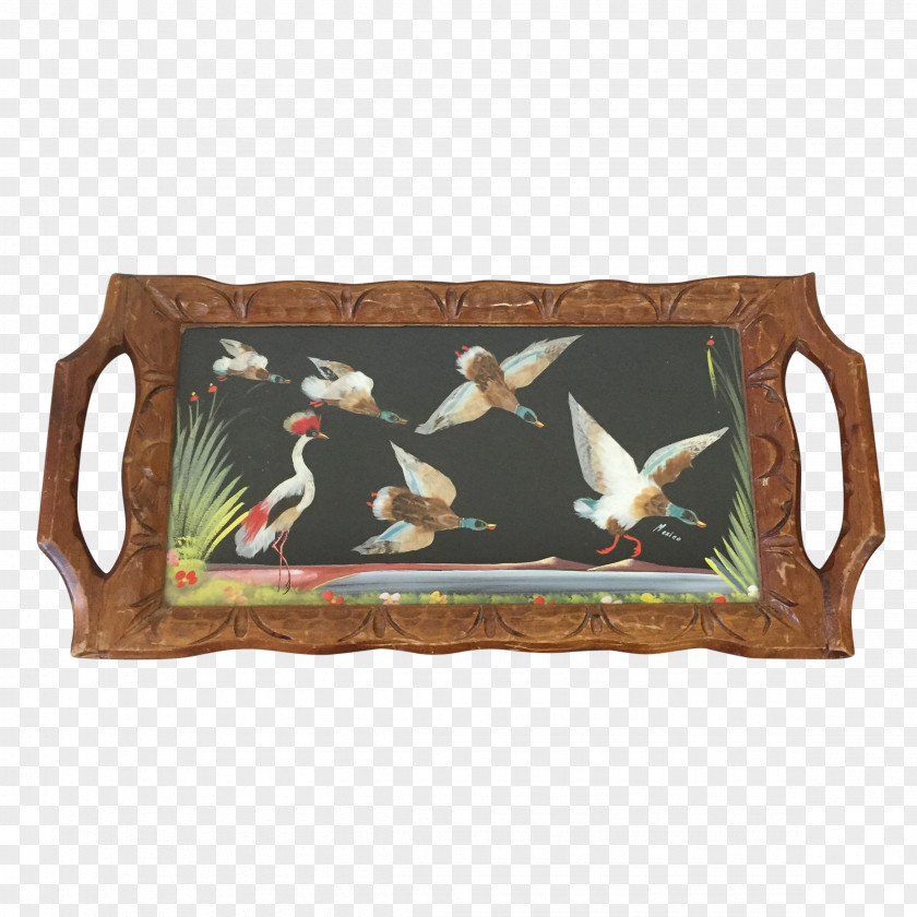 Hand Painted Bird Product Rectangle PNG
