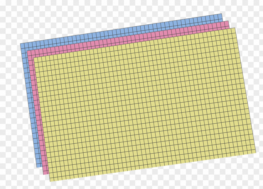 Line Paper Place Mats Angle PNG