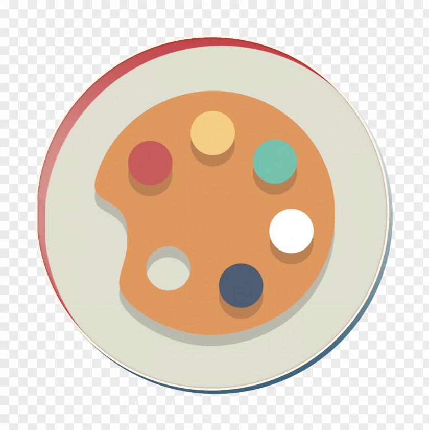 Tableware Paw Polka Dot PNG