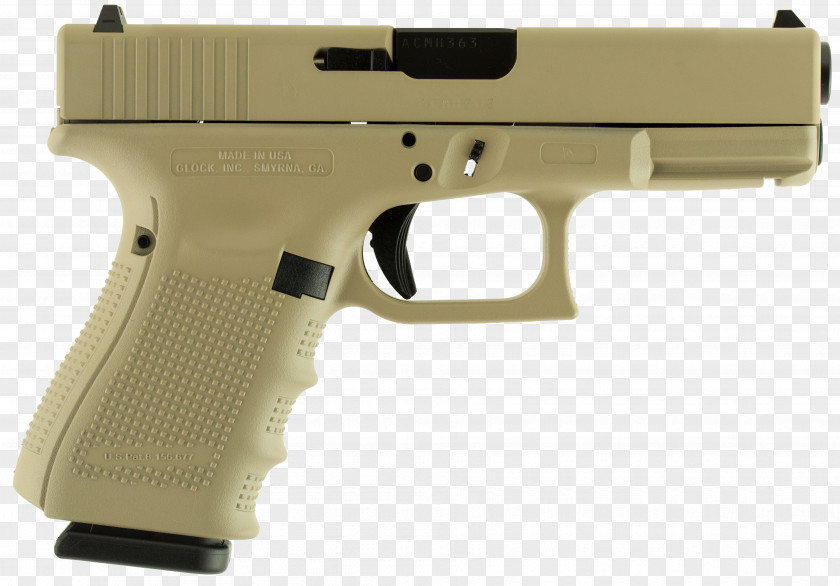 Handgun Trigger GLOCK 19 17 9×19mm Parabellum PNG