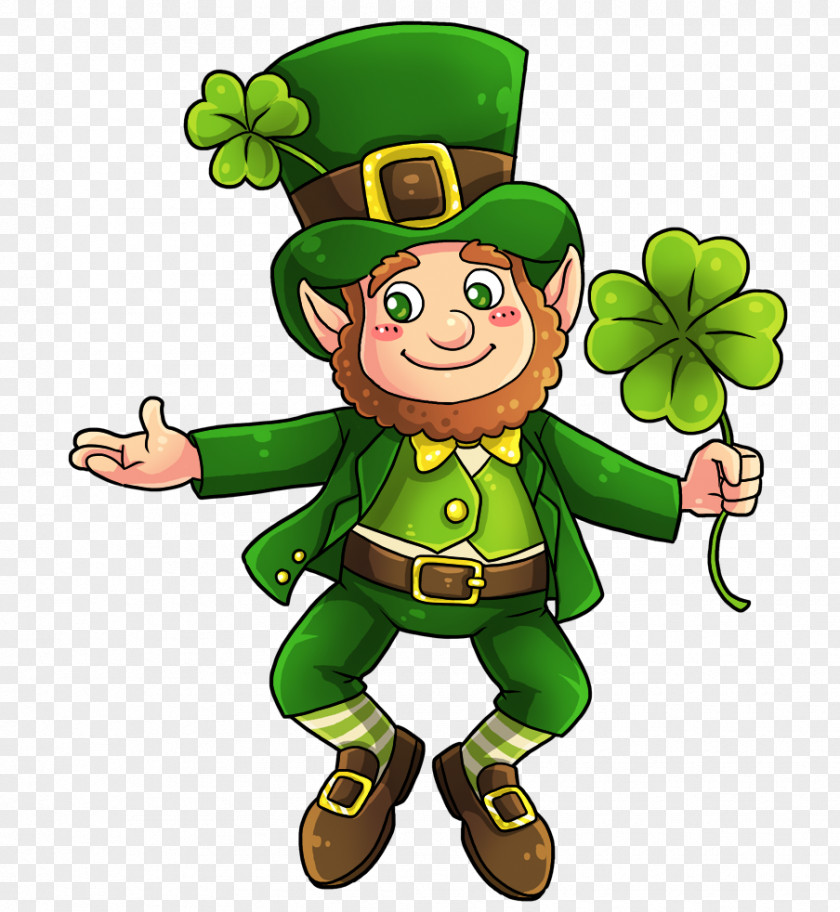 Eprechaun Pattern Clip Art Christmas Leprechaun Image Free Content PNG