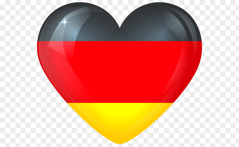 Heart Germany Symbol Emoticon PNG