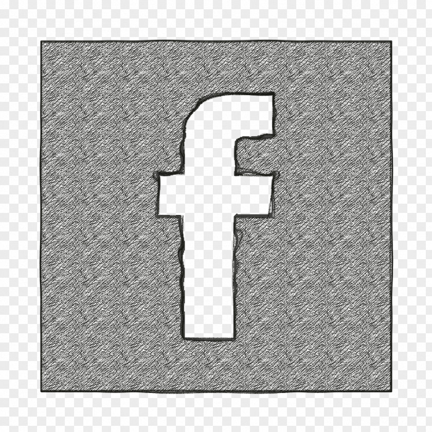 Metal Tile Facebook Icon Solid Social Media Logos PNG