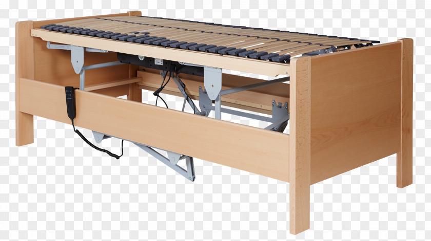 Bed Bedside Tables Frame Headboard Mattress PNG