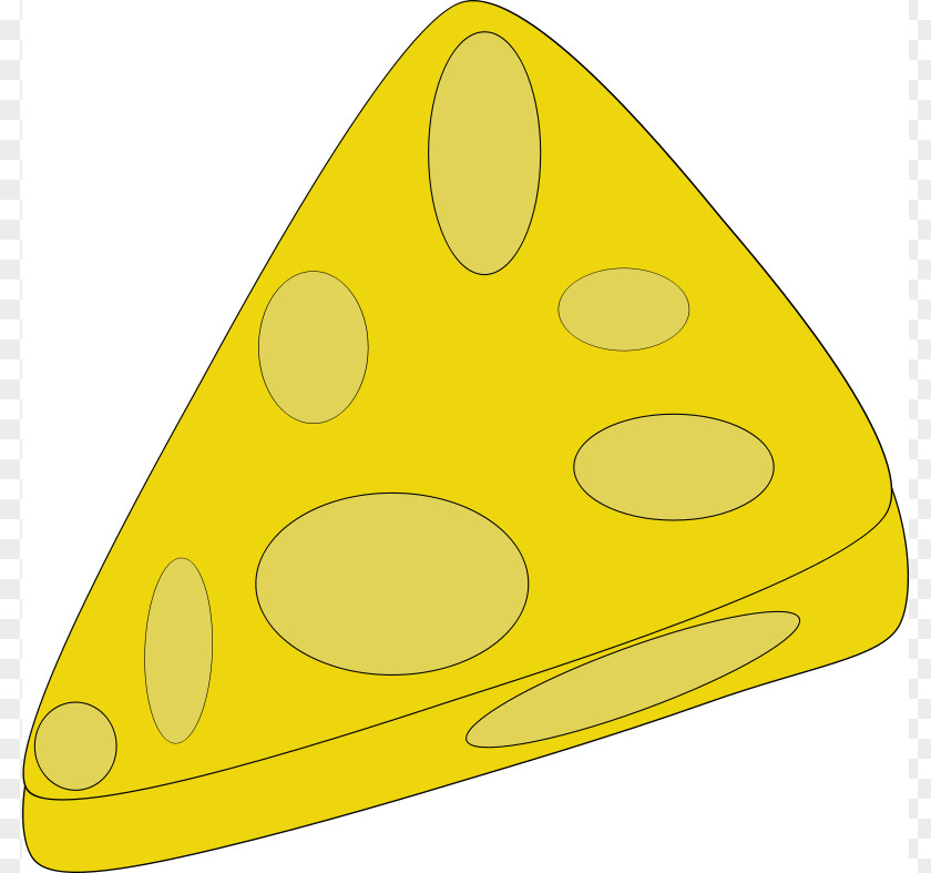 Cheese Pictures Triangle Yellow PNG