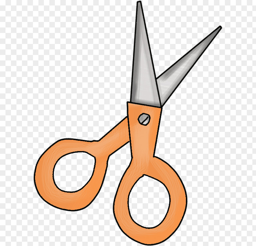 Cutting Tool Scissors Clip Art Line PNG