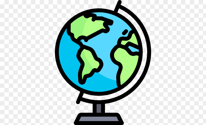 Earth Globe World Map Science Education Transcription Clip Art PNG