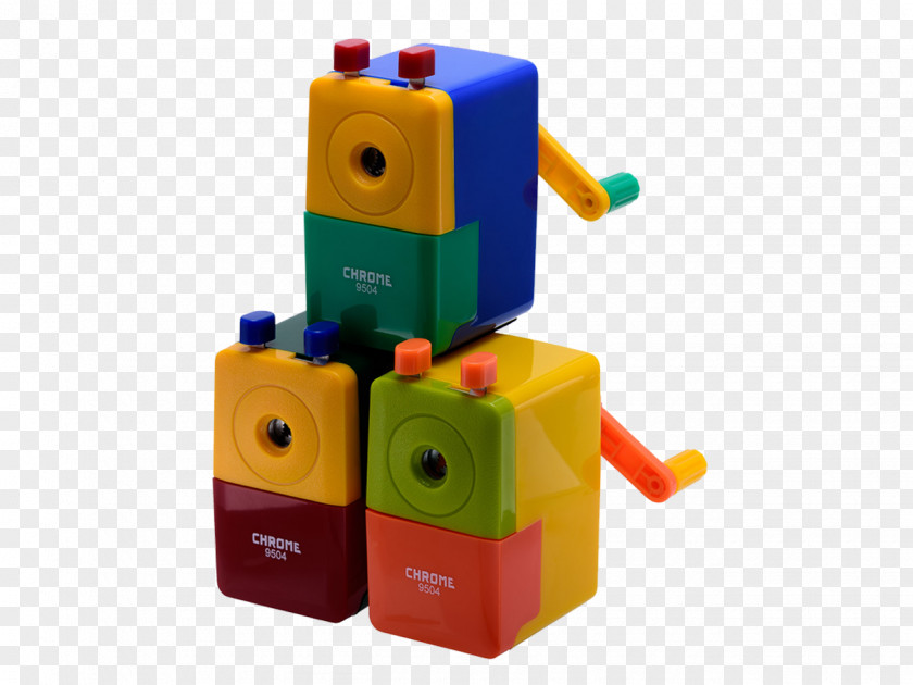 Sharpener Penrex Chrome Stationery Pencil Sharpeners Toy Block PNG