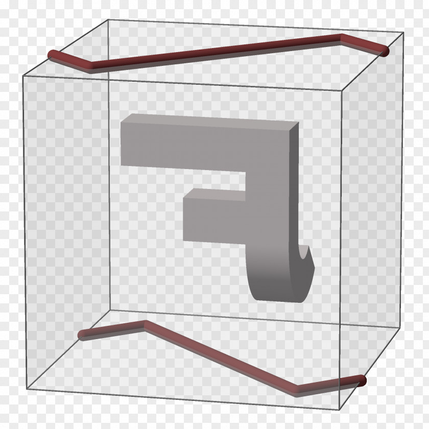 White Cube Rectangle Furniture PNG