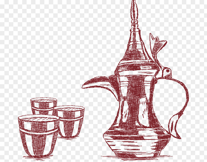 Coffee Arabic Cafe Dallah PNG