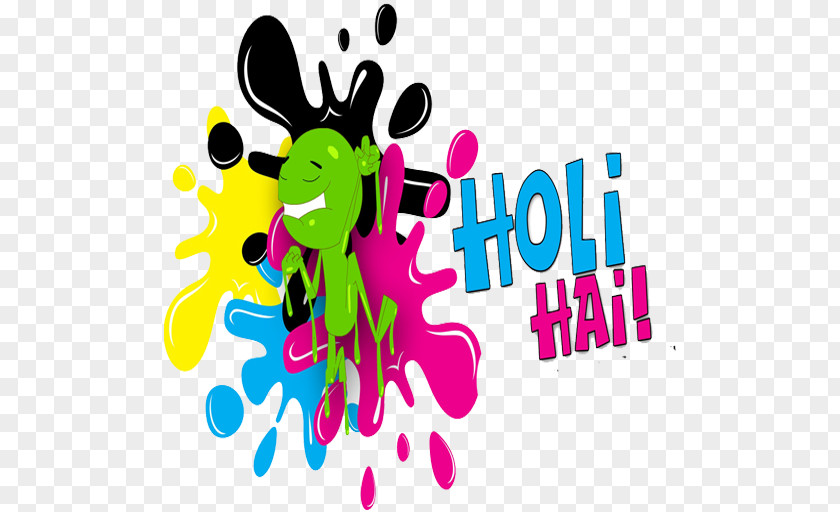 Holi India Desktop Wallpaper PNG