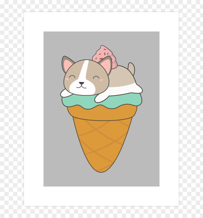 Ice Cream Cones Cartoon PNG