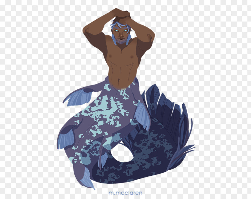 Merman Drawing Tumblr Text PNG