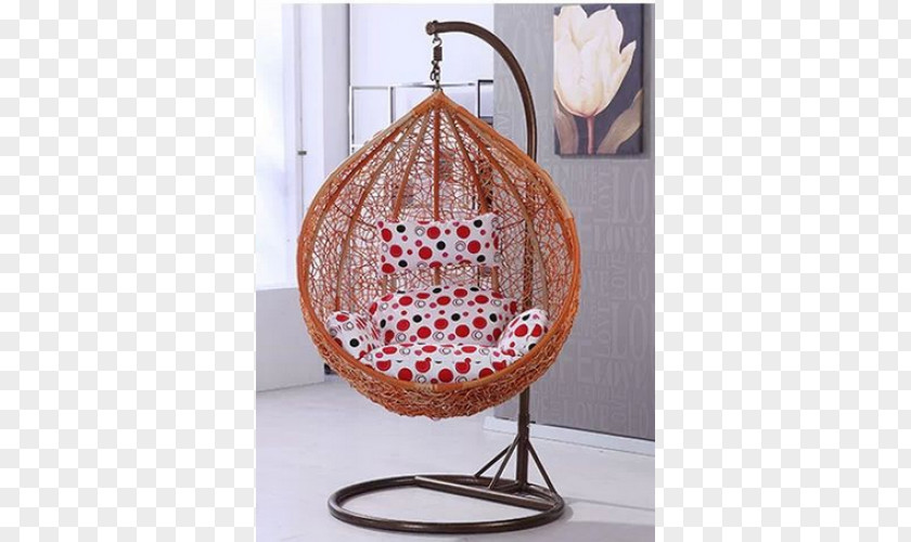 Rattan Divider Chair Furniture Egg Swing PNG