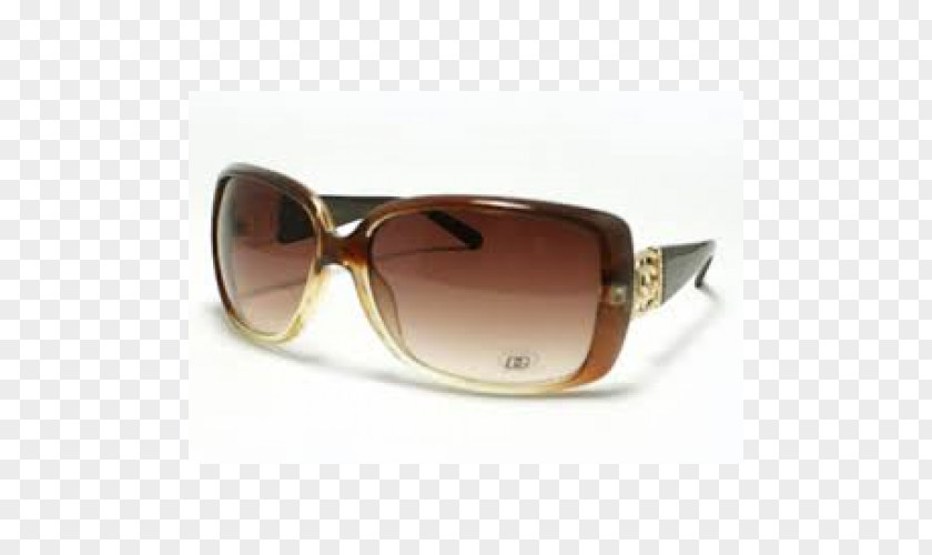 Sunglasses Goggles Brown Caramel Color PNG