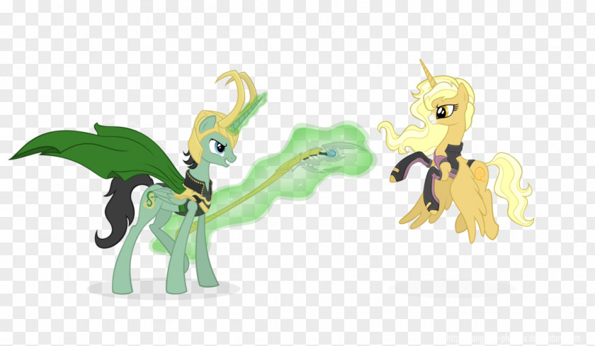 Hovering Vector Pony Thor Loki Asgard Marvel Cinematic Universe PNG