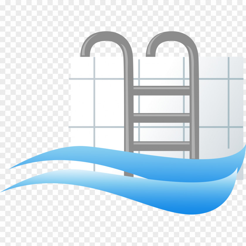 Swimming Pool Stairs Hotel Icon PNG